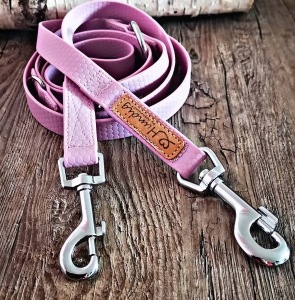 Führleine Soft PVC Hundeleine 20mm Pink 3 m