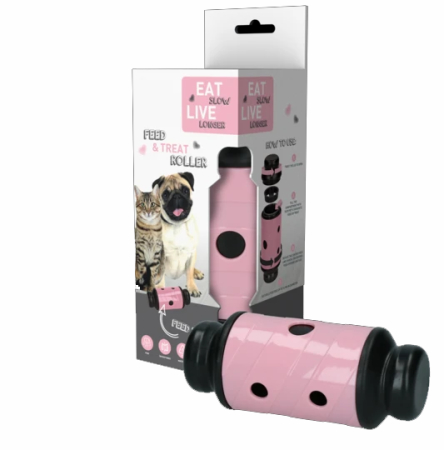 Futter- Leckerlirolle rosa