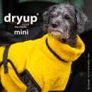 Hundebademantel Dryup Cape MINI yellow 30 cm