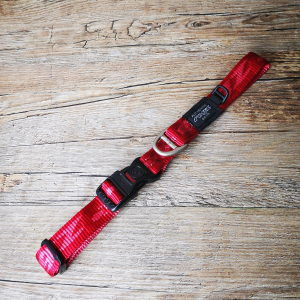 Halsband Rogz Alpinist Gr.M 26 - 40 cm Himbeer