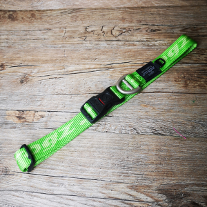 Halsband Rogz Alpinist Gr.  M 26 - 40 cm Lime