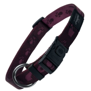 Halsband Rogz Alpinist Gr. M 26 - 40 cm Brombeer