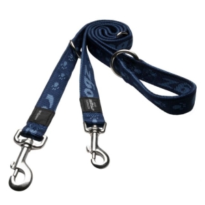 Rogz Hundeleine Alpinist  L 180cm x 20mm Marineblau