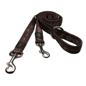 Rogz Hundeleine Alpinist  L 180cm x 20mm Mocca