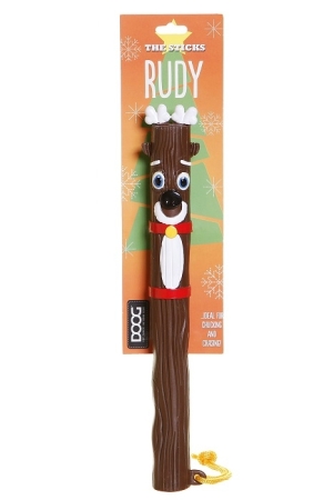 DOOG Stick Wurfspielzeug Rudy Reindeer