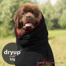 Hundebademantel Dryup Cape BIG SCHWARZ (84 cm) ohne...